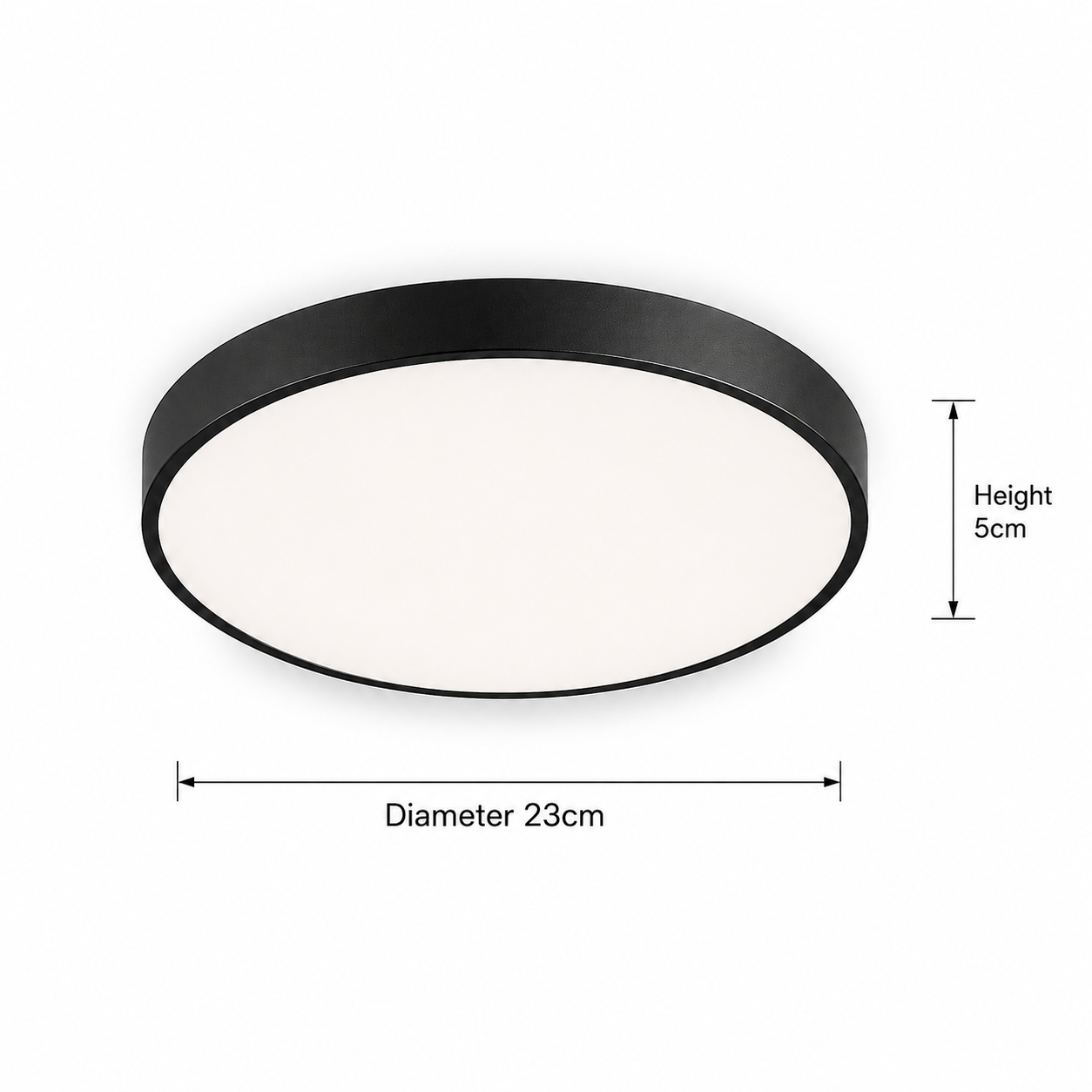LED Ceiling Light Round Flush Mount Dimmable Modern