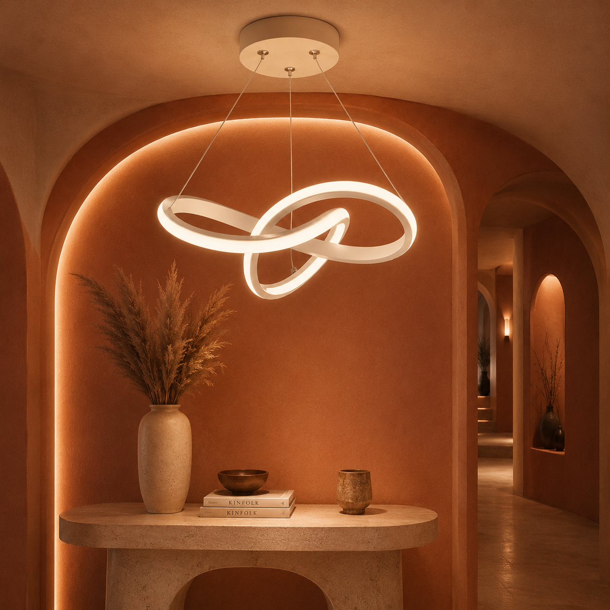 Nordic Metal LED Pendant Light Minimalist