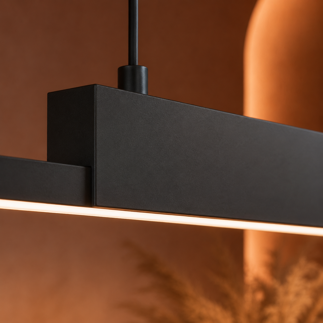 Long LED Pendant Light – Modern & Dimmable