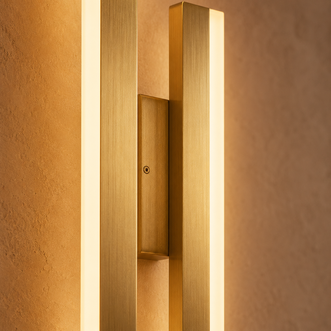 LED Wall Light Linear Gold Modern