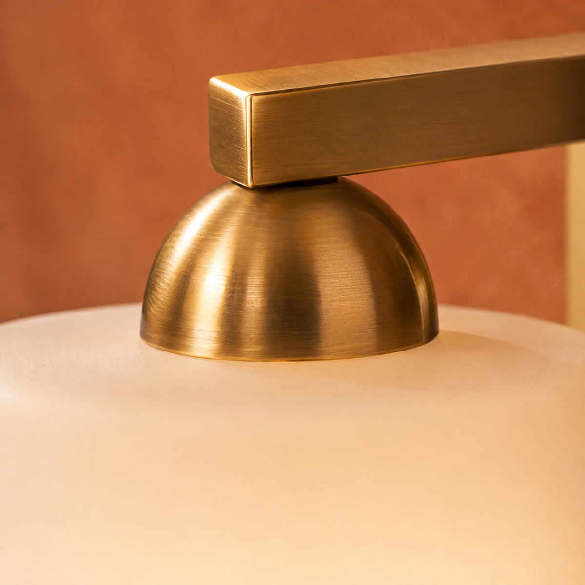 Vanity Opal Glass Wall Light