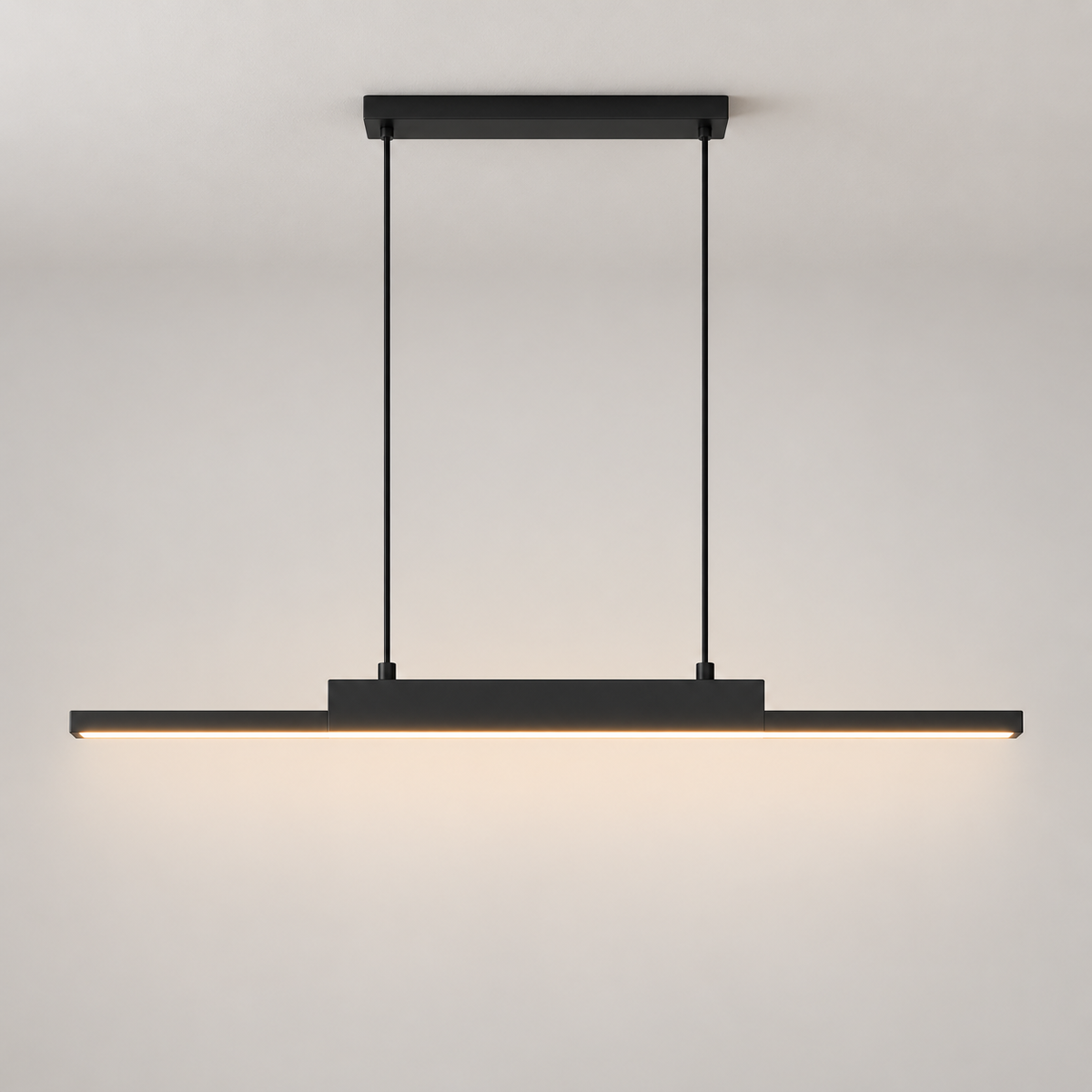 Long LED Pendant Light – Modern & Dimmable