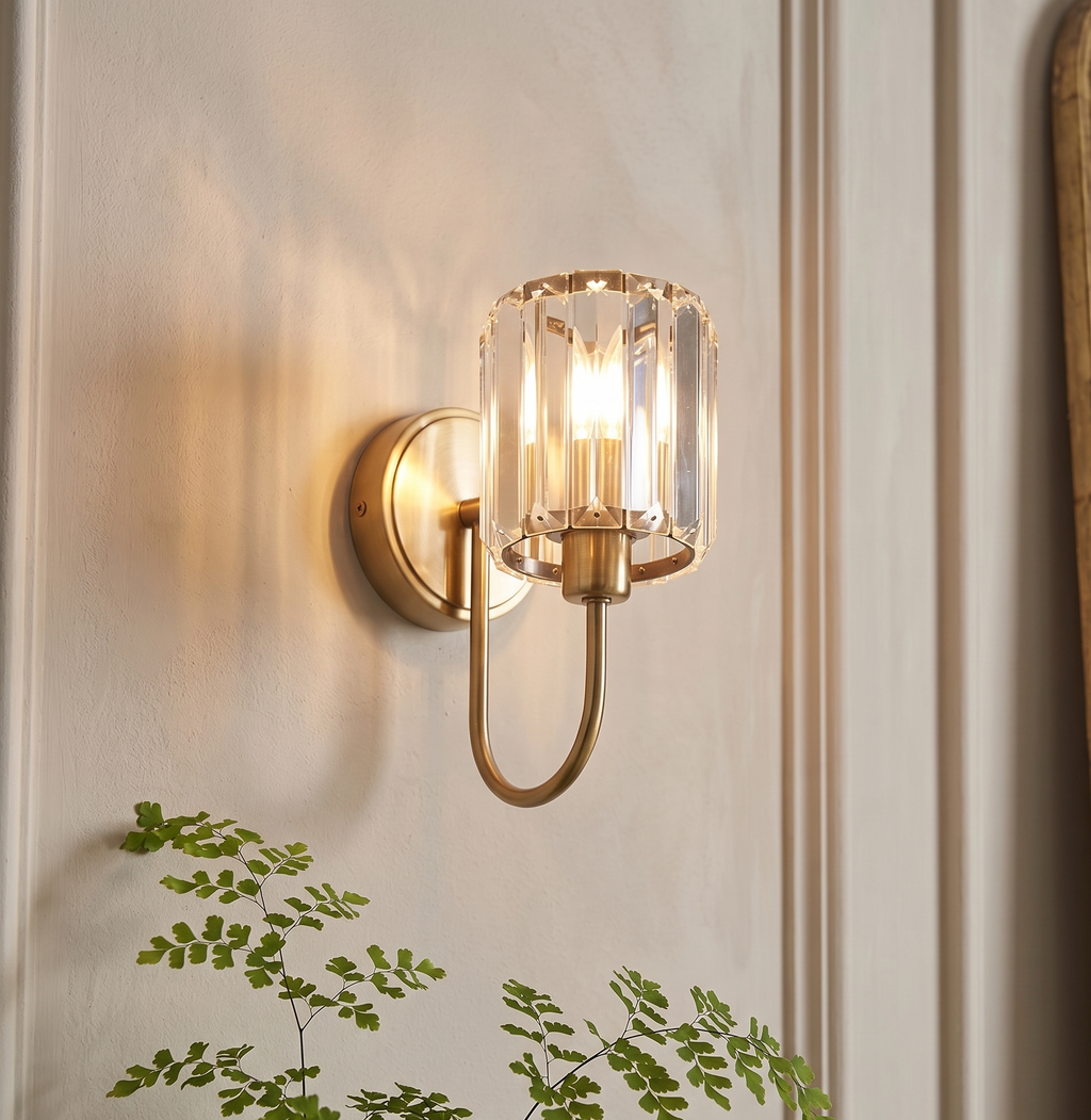 Wall Light Armed Glass Modern